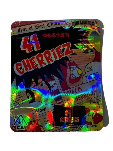 41 CHERRIEZ 3.5G MYLAR BAG