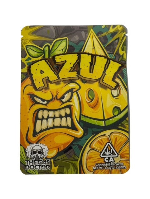 AZUL 3.5G MYLAR BAG