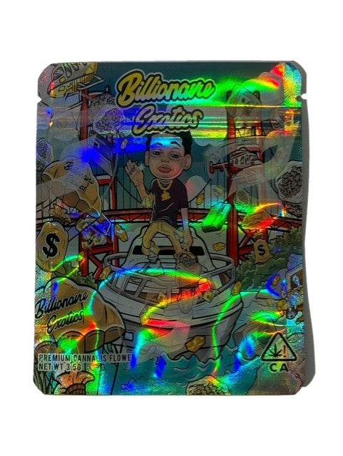 BILLIONAIRE EXOTICS 3.5G MYLAR BAG