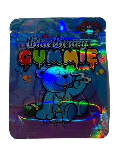 BLUE BEARY GUMMIE 3.5G MYLAR BAG