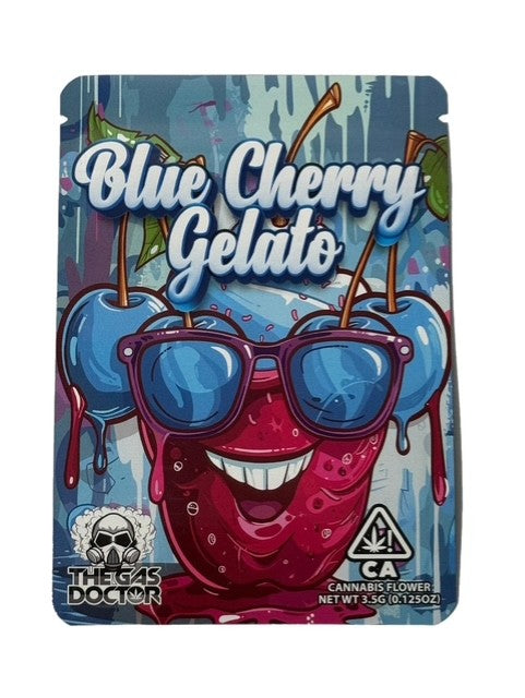 BLUE CHERRY GELATO 3.5G MYLAR BAG