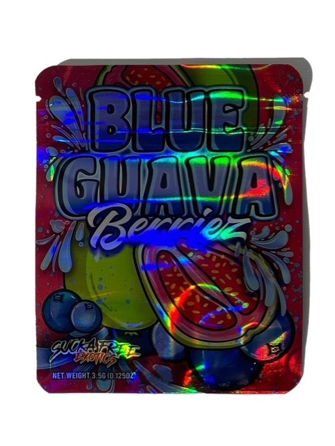 BLUE GUAVA BERRIEZ 3.5G MYLAR BAG