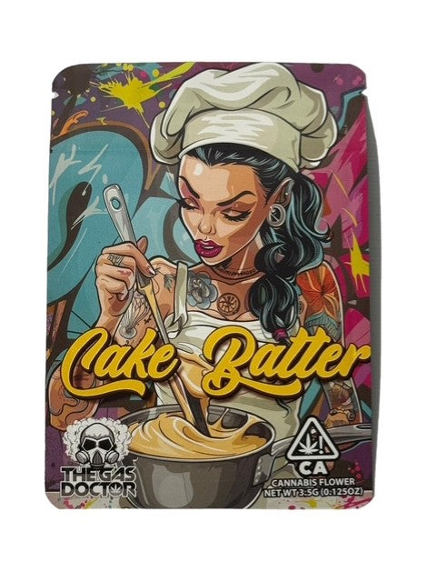 CAKE BATTER 3.5G MYLAR BAG