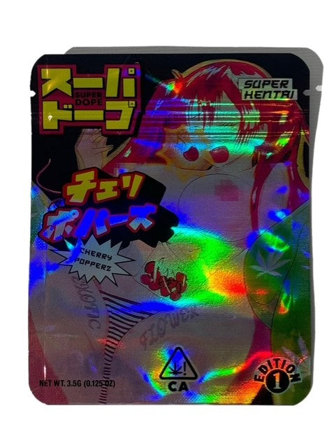 CHERRY POPPERZ 3.5G MYLAR BAG