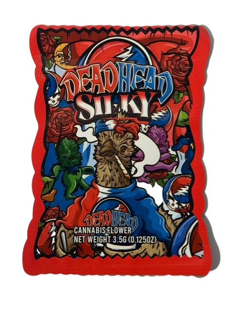 DEAD HEAD SILKY 3.5G MYLAR BAG