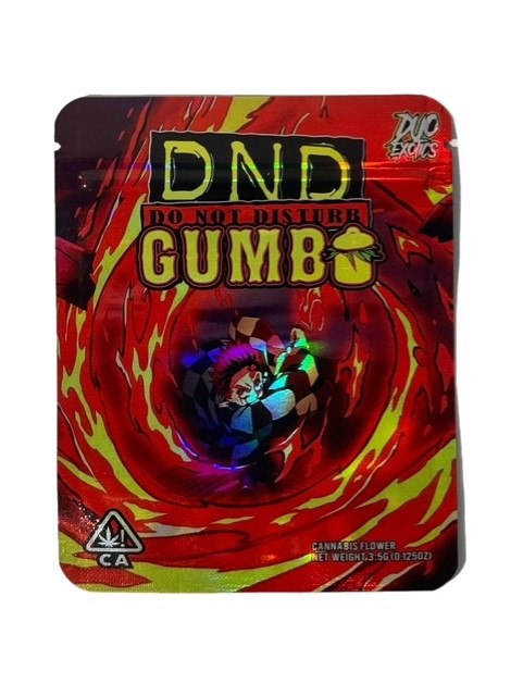 DND GUMB 3.5G MYLAR BAG