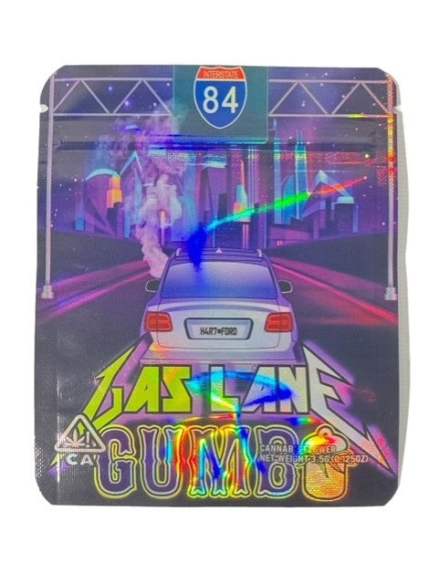 GAS LANE GUMB 3.5G MYLAR BAG