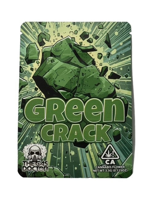 GREEN CRACK 3.5G MYLAR BAG