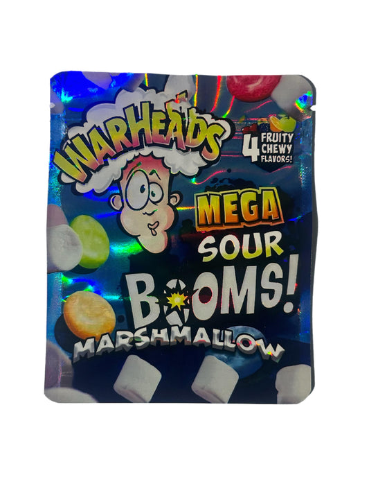 Warheads - Mega Sour Booms 3.5g