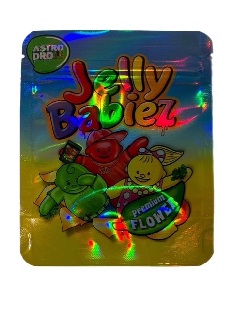 JELLY BABIES 3.5G MYLAR BAG