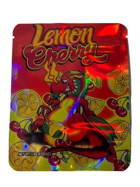 LEMON CHERRY 3.5G MYLAR BAG