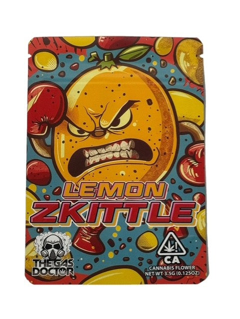 LEMON ZKITTLE 3.5G MYLAR BAG