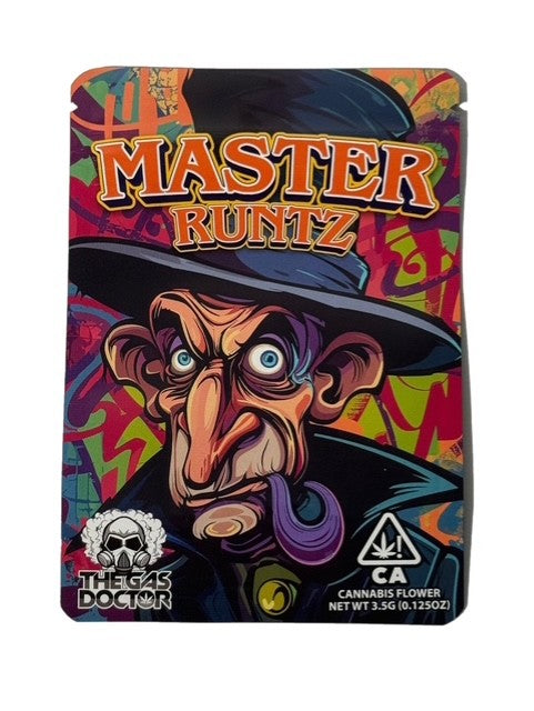 MASTER RUNTZ 3.5G MYLAR BAG