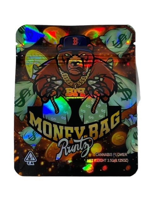 MONEY BAG RUNTZ 3.5G MYLAR BAG