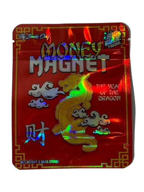 MONEY MAGNET 3.5G MYLAR BAG