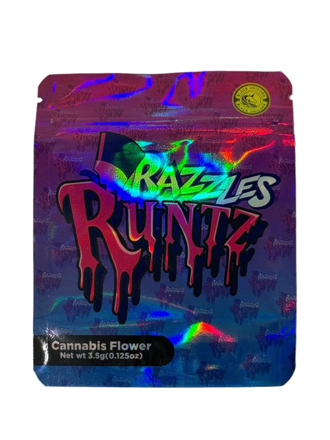 RAZZLERS RUNTZ 3.5G MYLAR BAG