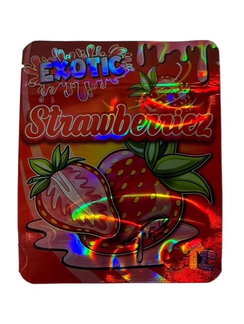 STRAWBERRIEZ 3.5G MYLAR BAG