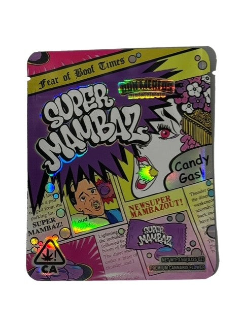 SUPER MAMBAZ 3.5G MYLAR BAG