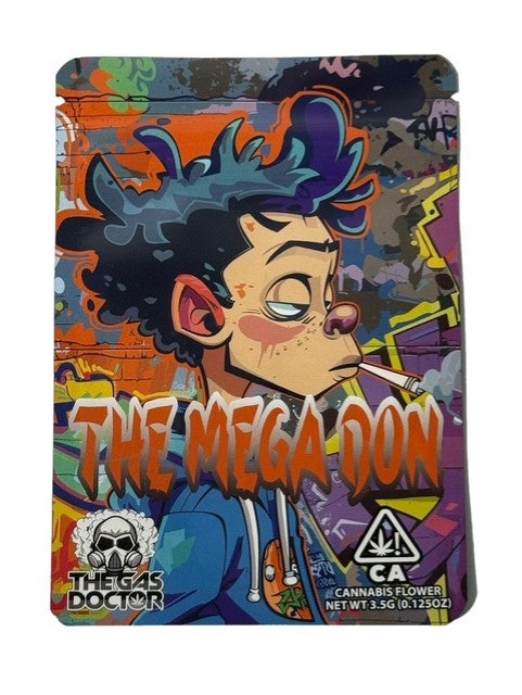 THE MEGA DON 3.5G MYLAR BAG