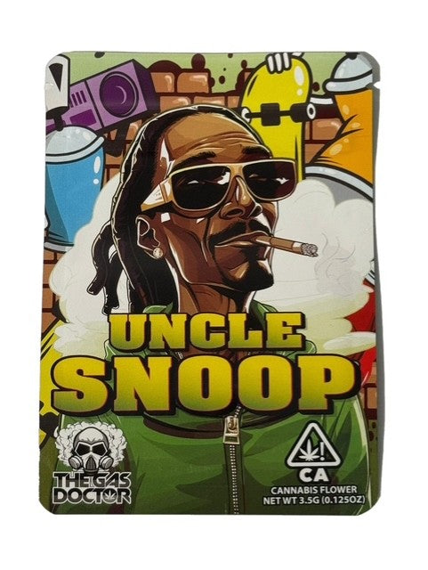 UNCLE SNOOP 3.5G MYLAR BAG