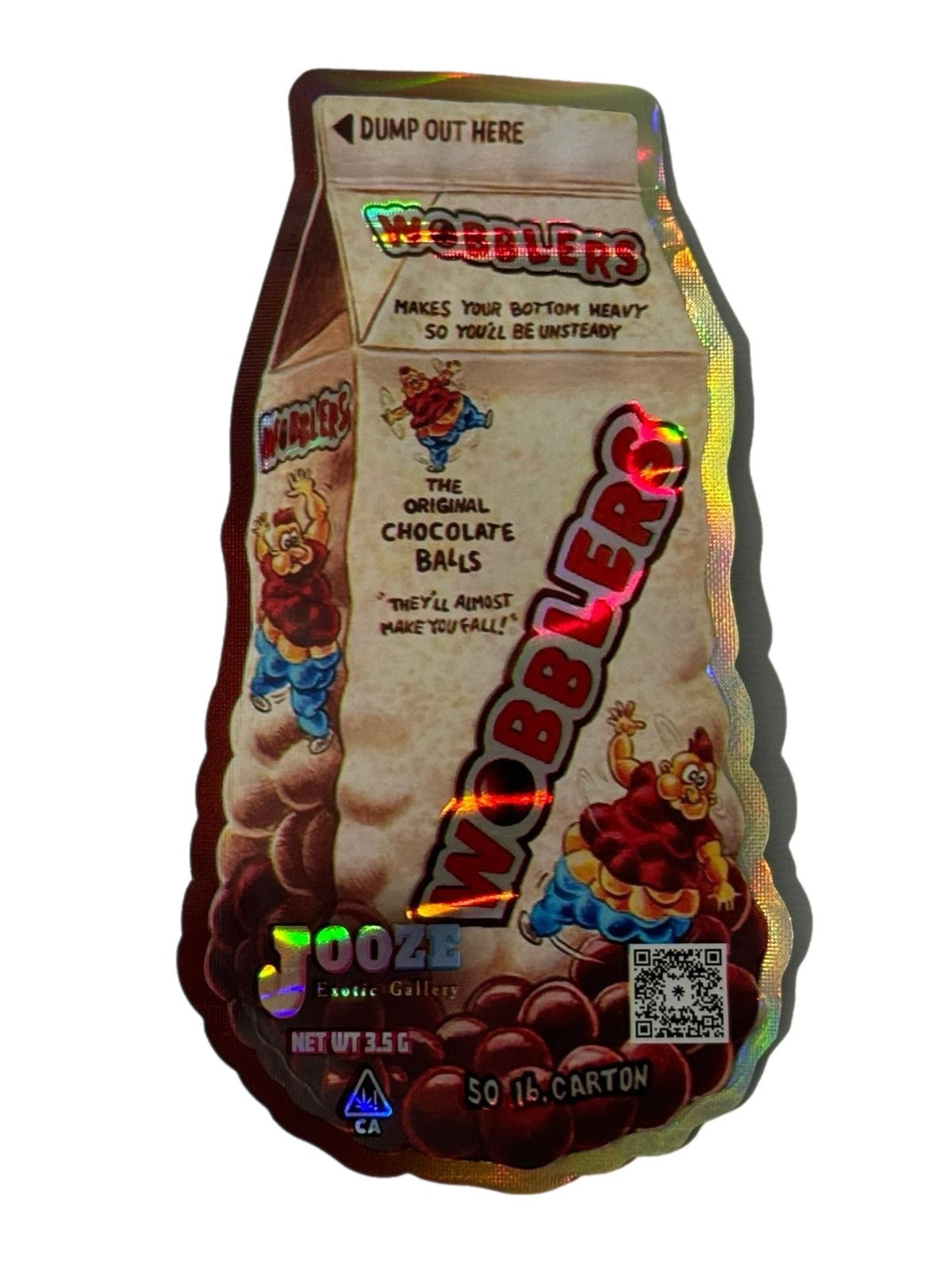 WOBBLERS 3.5G MYLAR BAG